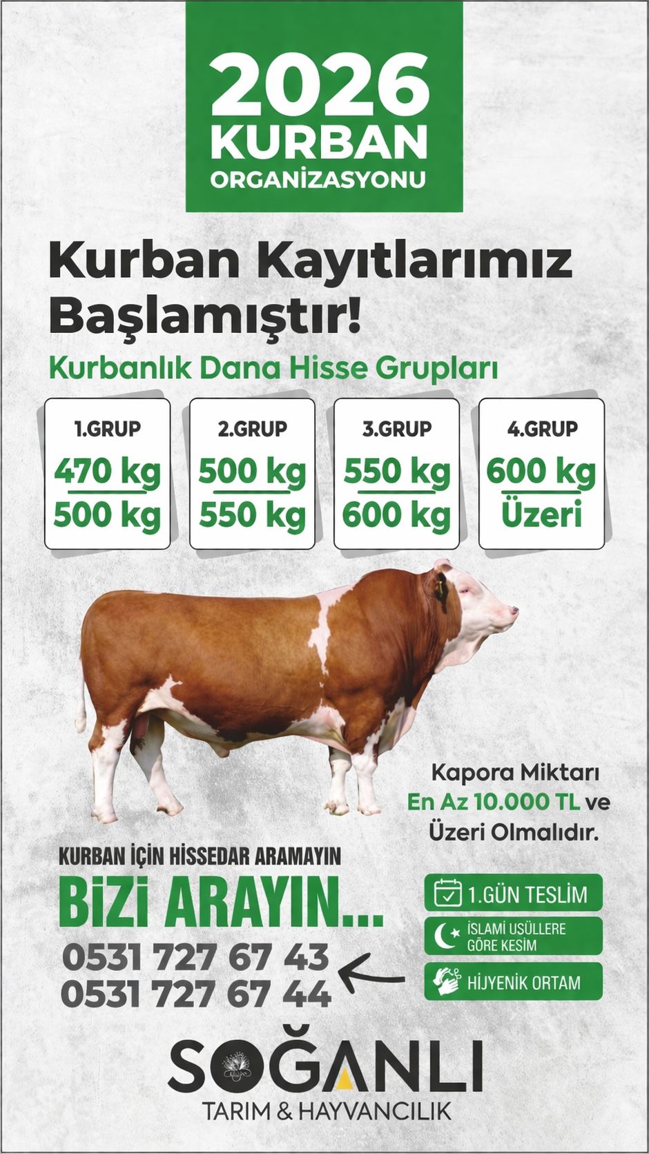 Hisse Al Umre Kura Hakkı Kazan. Kayıt için geç kalmayınız.